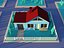 Cute cartoon private house variation 2 Low Poly