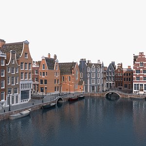 Amsterdam Port Scene