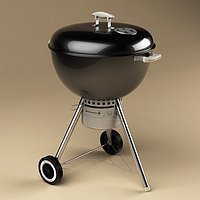 Weber One-Touch Gold charcoal grill.
