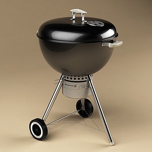 Weber One-Touch Gold charcoal grill.