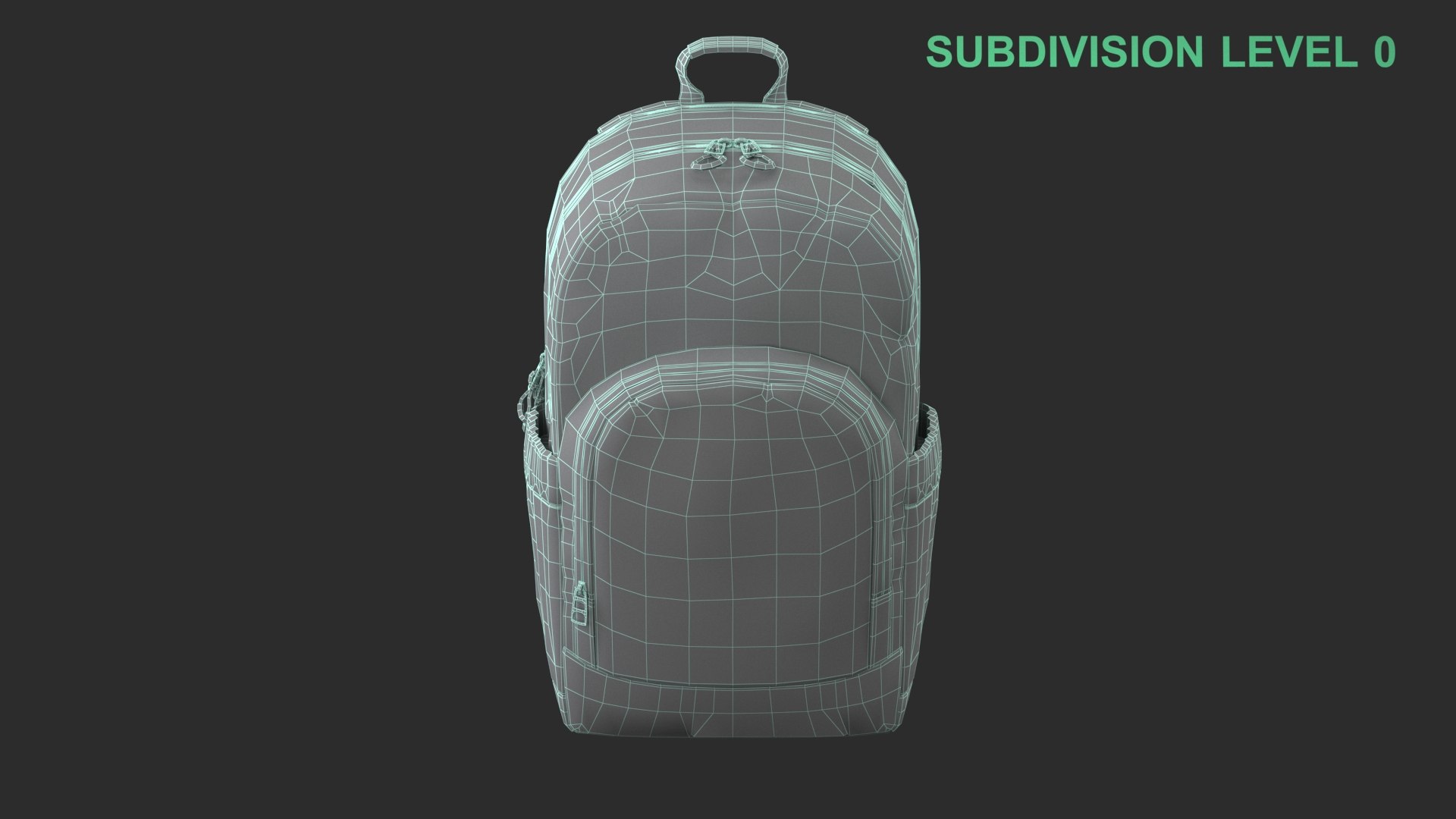 Backpack 3D model https://p.turbosquid.com/ts-thumb/4G/hRIgqE/jz/wireframe_0008/jpg/1756145474/1920x1080/fit_q87/925d5c5cc43389bffed3732f9a7be929452690c8/wireframe_0008.jpg