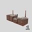 Factory with Smokestacks