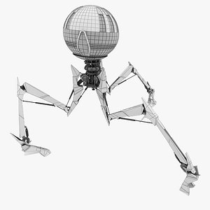 3d tripod droid - rigged