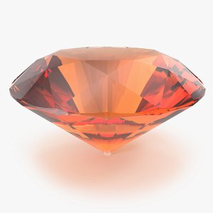 Round Brilliant Cut Imperial Topaz