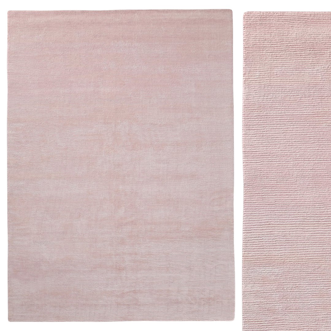 Reeve Stripe Handwoven Rug Petal 3D - TurboSquid 2367977