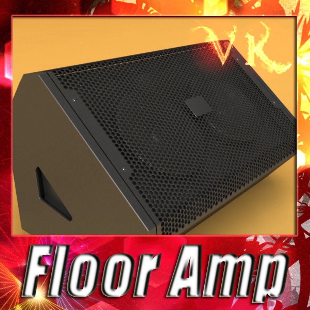3d Model Stage Amp