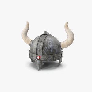 Viking Helmet 3D