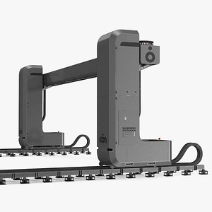House Construction 3D Printer ICON Rigged