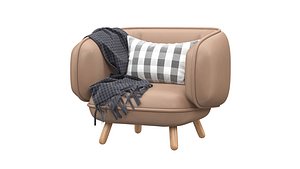 Snoopy canape genereux par Iskos Berlin Armchair