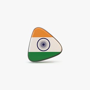 3D India Flag Icon