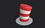 hats cap tiara 3D model