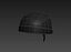 hats cap tiara 3D model