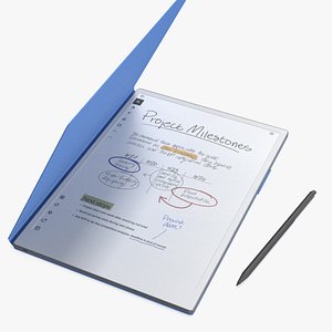 reMarkable Paper Pro Drawing Tablet with Stylus Blue