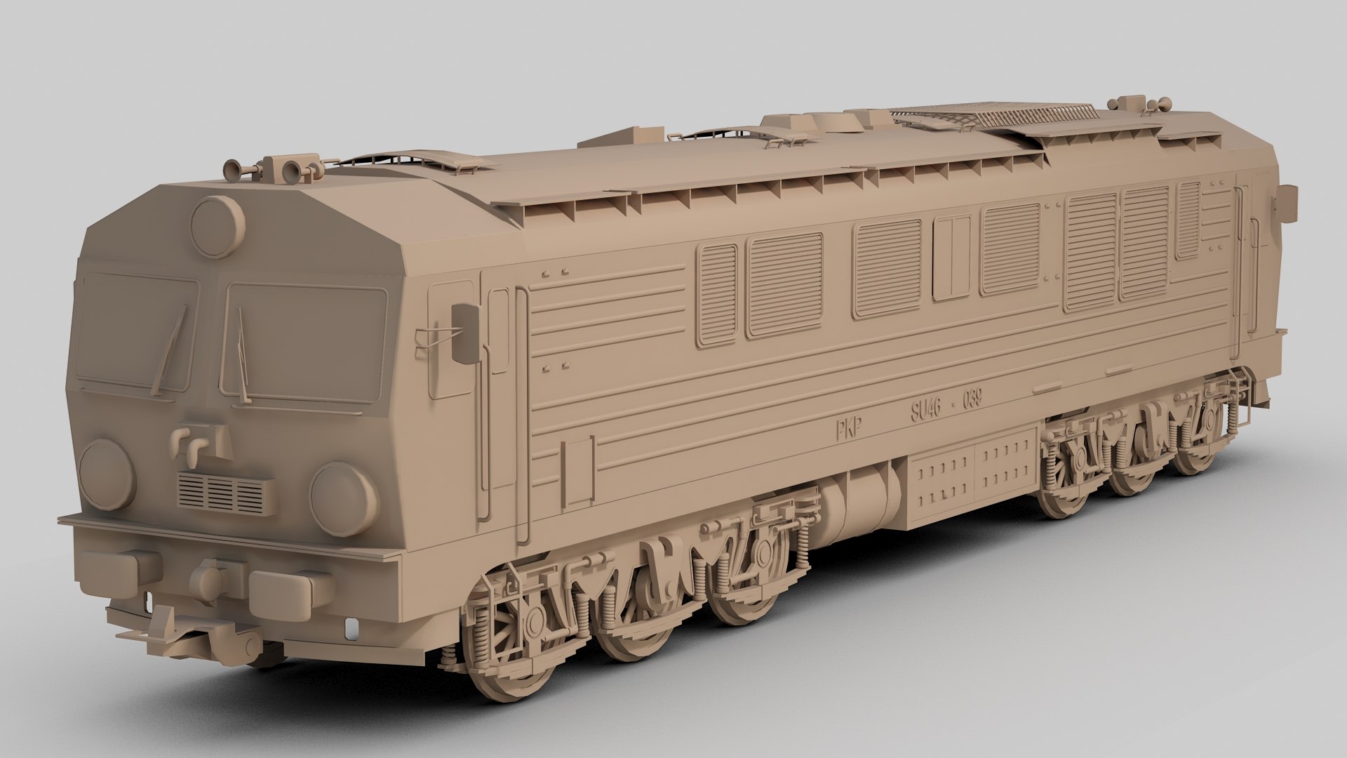 3D Model Pkp Su46 Class Diesel - TurboSquid 1608263