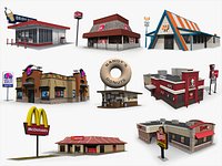 Fastfood  Restaurants Pack Vol.2