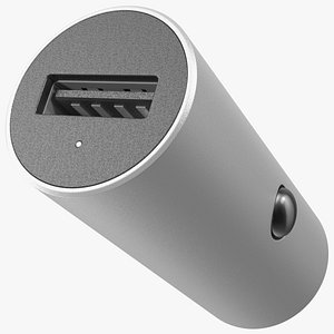 usb type car charger 3D