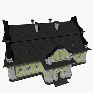 Ukrainian Baroque House I Yellow