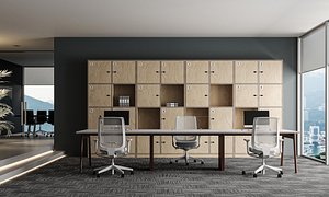 Modern office 3D model
