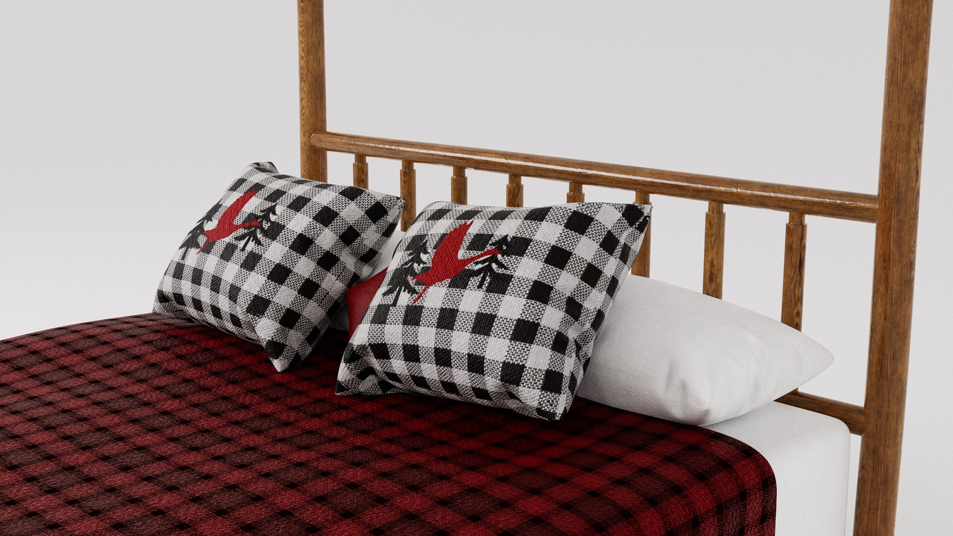 Rustic Double Bed 3D model https://p.turbosquid.com/ts-thumb/4H/RKB9v7/Cw/bed_pillows/jpg/1706742333/1920x1080/fit_q87/f07e73cdd7d672e7e2f3c9d459acc7a82b95b651/bed_pillows.jpg