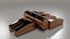 3D door hinge model