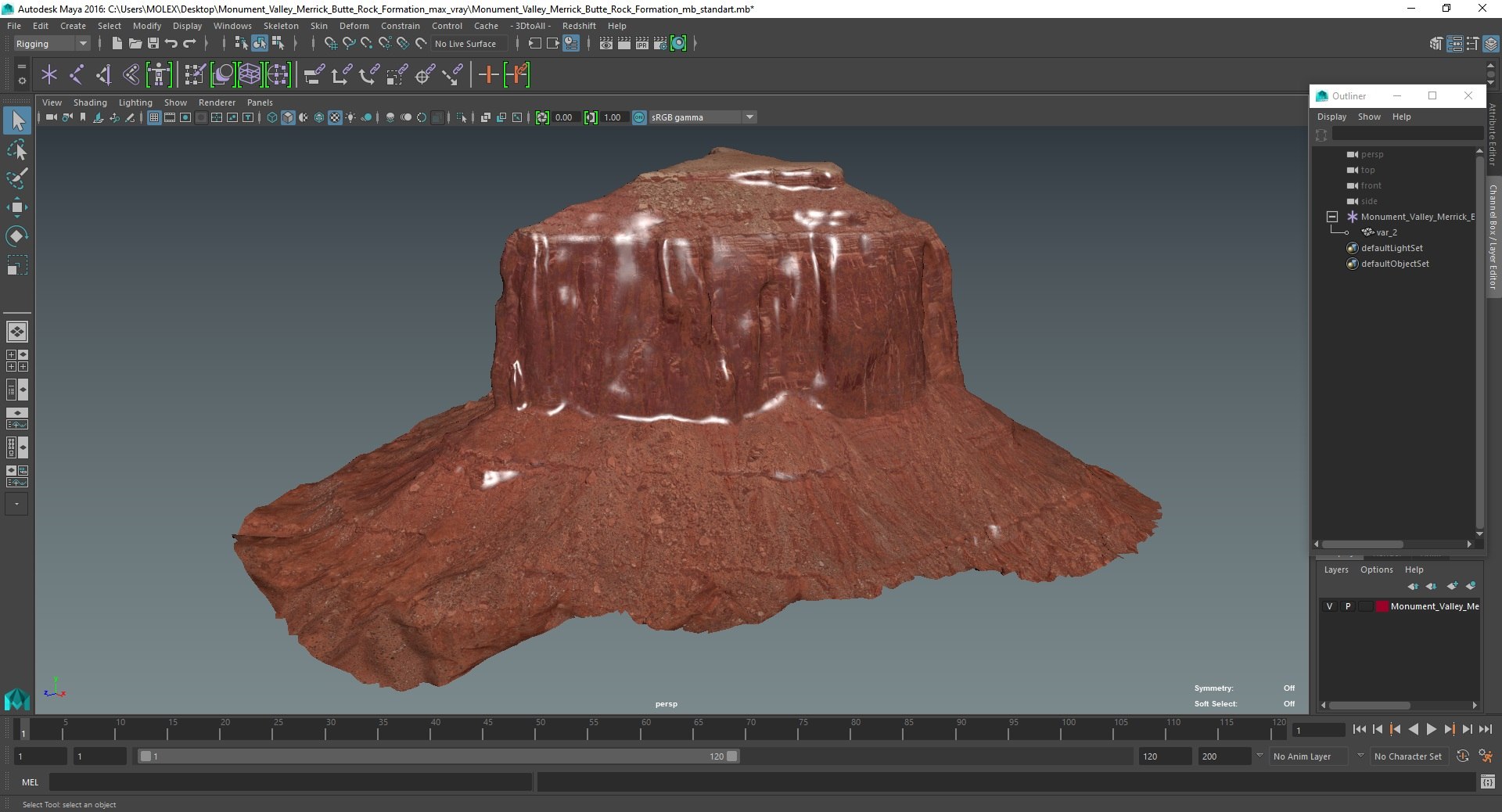 3D Monument Valley Merrick Butte Rock Formation https://p.turbosquid.com/ts-thumb/4H/XclFIZ/Wz/monumentvalleymerrickbutterockformationmb3dmodel045/jpg/1688548686/1920x1080/fit_q87/0e7c64819b25cb212329c89eda33bd2a9c387fe2/monumentvalleymerrickbutterockformationmb3dmodel045.jpg