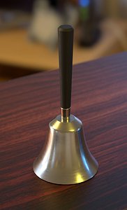 bell for calling the assistant servants 3D model