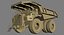 3D mining dump truck