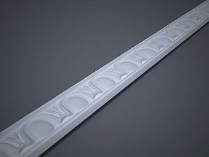 decorative lath 3d model