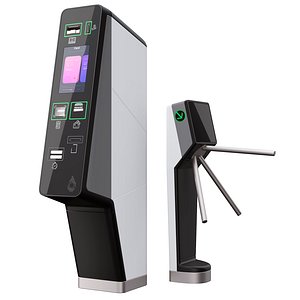 Turnstile 3D model