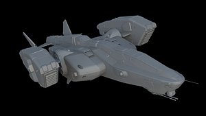Sci Fi Dropship