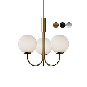 Ballon Chandelier 3D model