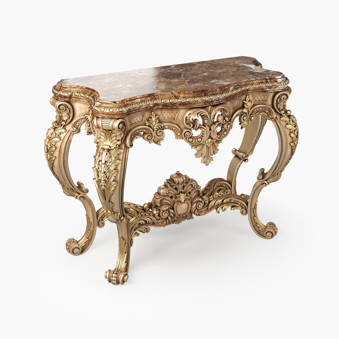 Baroque Console Table 3D model https://p.turbosquid.com/ts-thumb/4H/kaeqj5/40/3decart_tb004_views0003/jpg/1628852897/1920x1080/fit_q87/559a7d0269473d0d57d992ec21bedf46c68a2c05/3decart_tb004_views0003.jpg