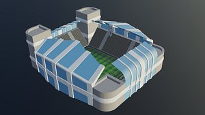 3D model Football Stadium - Manchester City