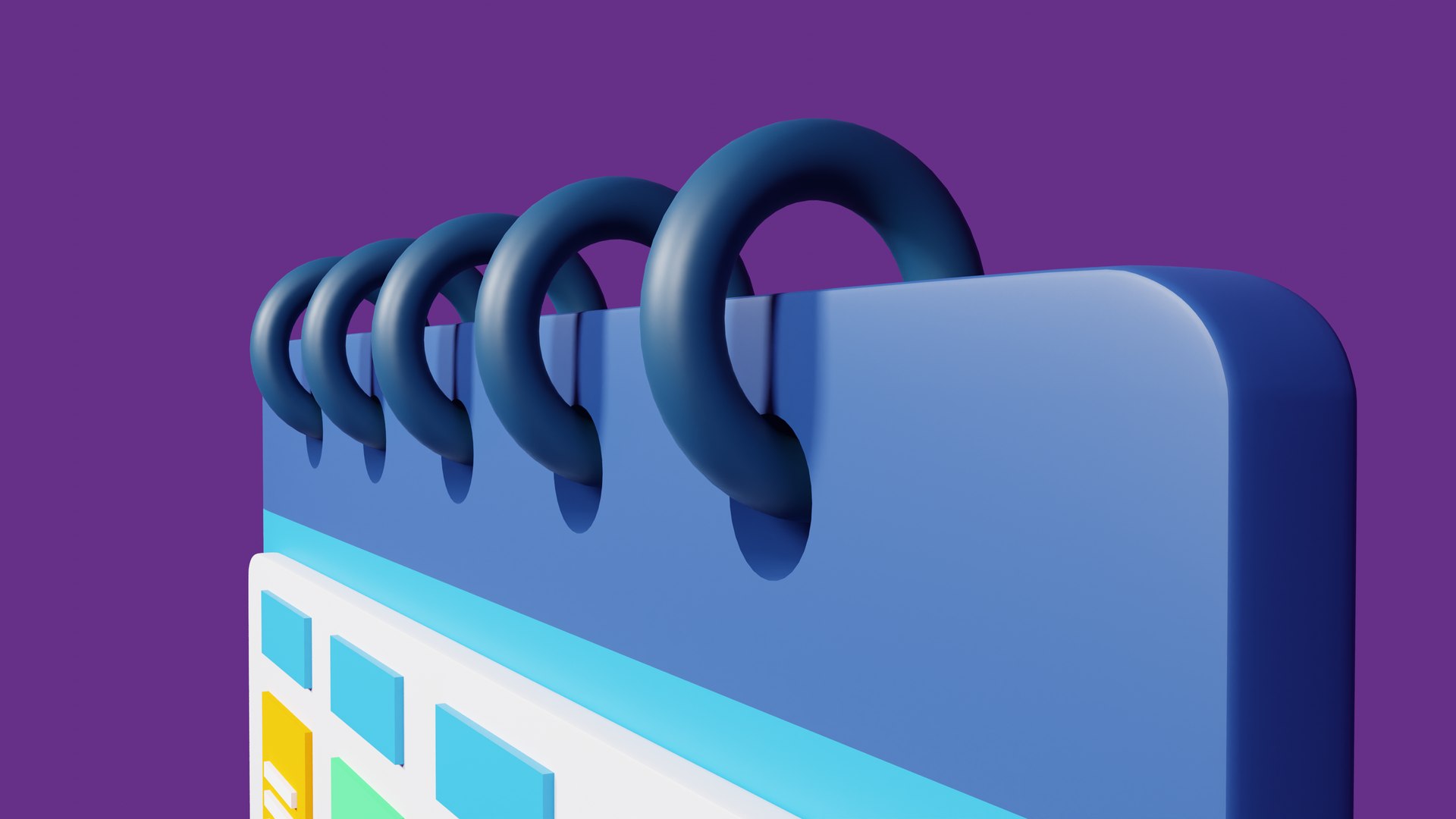 Calendar Icon With Check Mark Task 3D Model - TurboSquid 2042580
