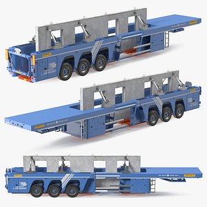 Faymonville Prefamax Inloader Semi Trailer with Concrete Panel