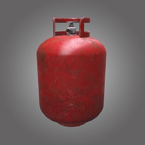 Propane Tank PBR Game-Ready