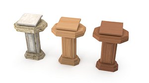 3D Pulpits model