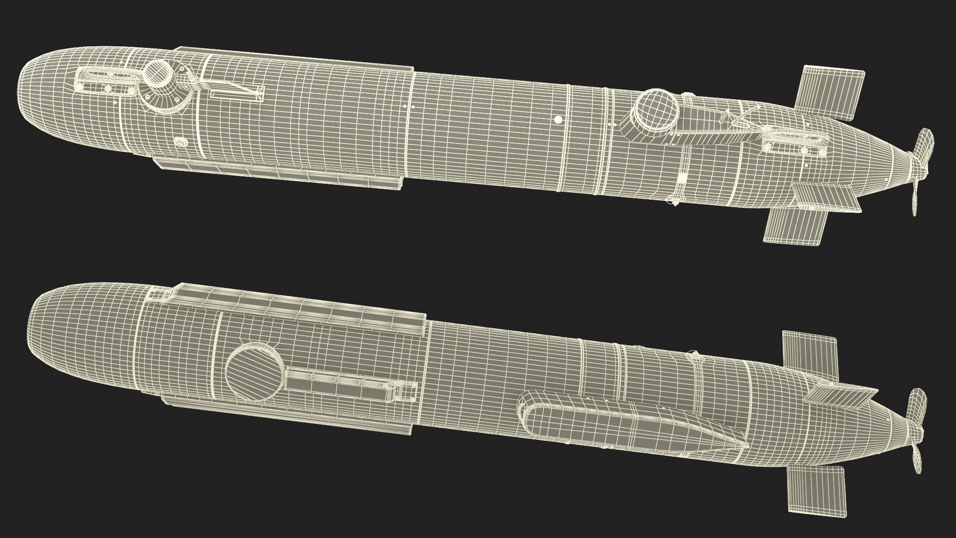 Unmanned Underwater Vehicle 3D model https://p.turbosquid.com/ts-thumb/4H/r3SOfn/h1/unmannedunderwatervehiclec4dmodel027/jpg/1703601100/1920x1080/fit_q87/6c2e297704f69d90c29c28cef083dbdc23ea566e/unmannedunderwatervehiclec4dmodel027.jpg