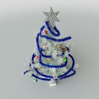 Xmas tree white