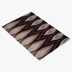 rizzy home rugs multi-colored 3d model