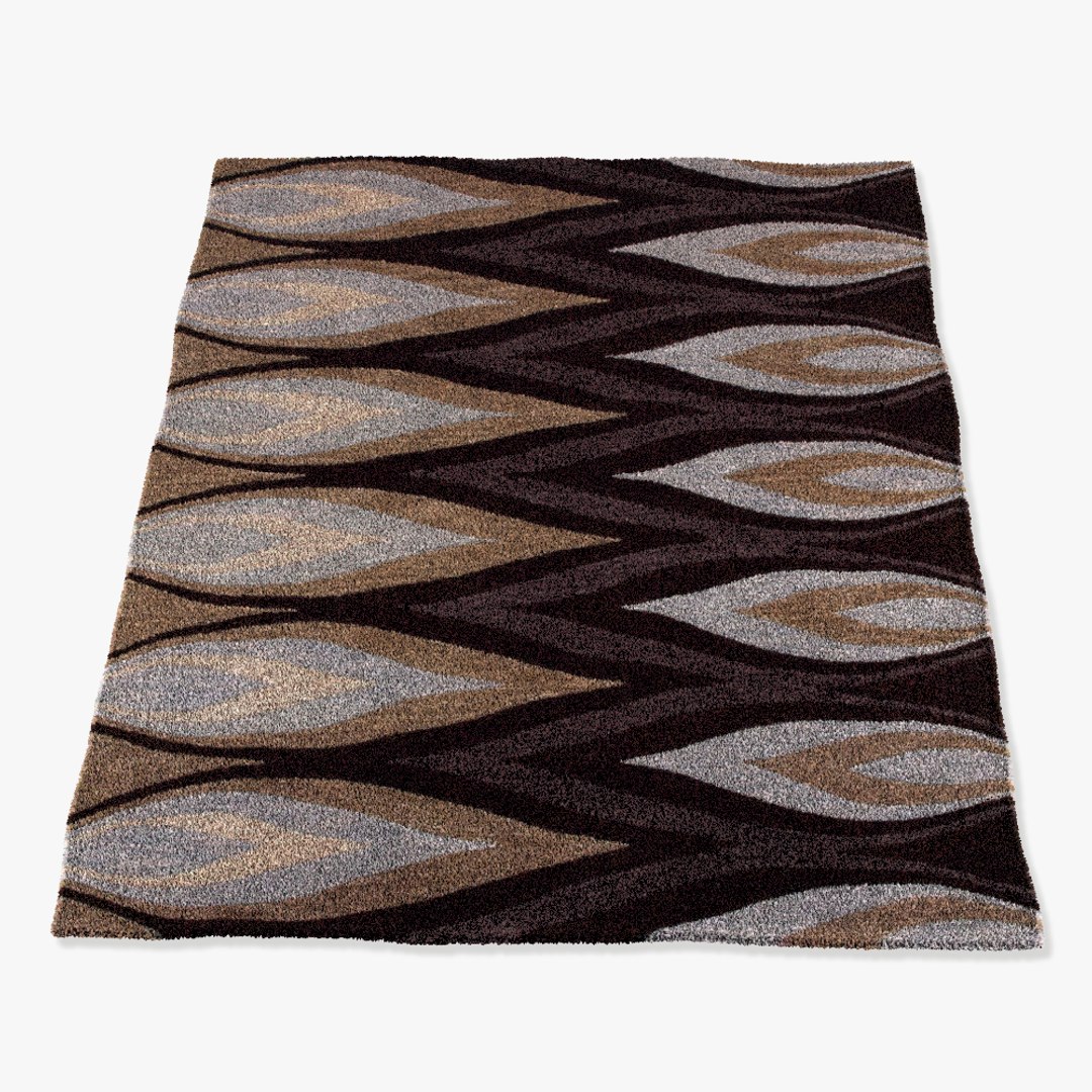Rizzy Home Rugs Multi-colored 3d Model