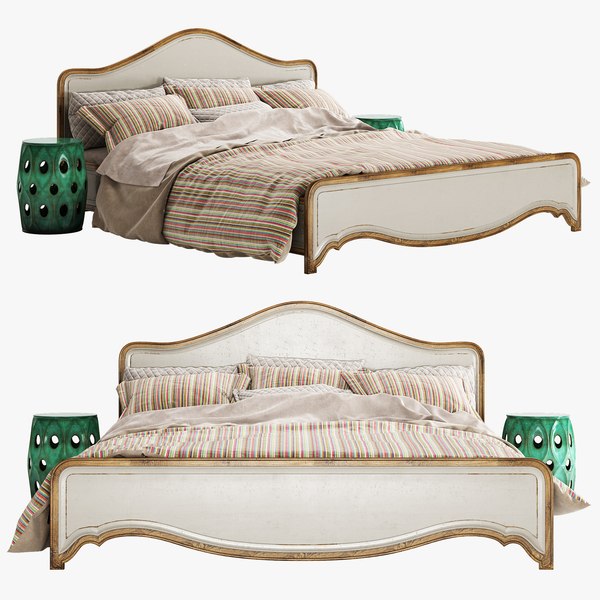 Cama clássica (conjunto 001) Modelo 3D - TurboSquid 1455880