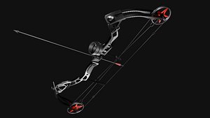 3D model compound bow