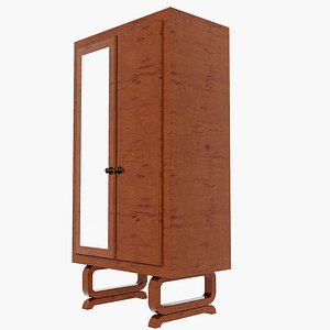 Antique Timber Wardrobe Cabinet Carpentered Craft Malaysia