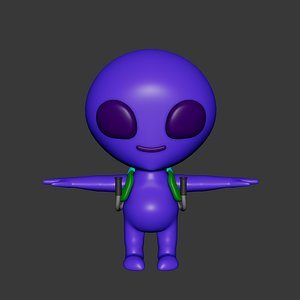 Alien 3D model model