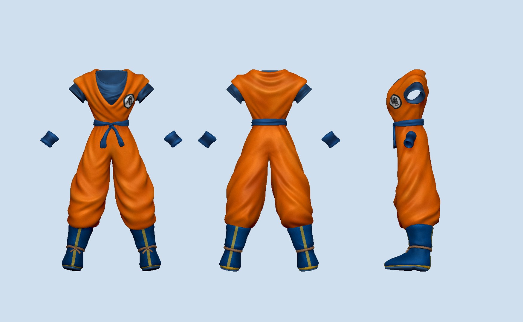 3D Dragon Ball - Goku Model - TurboSquid 1590356