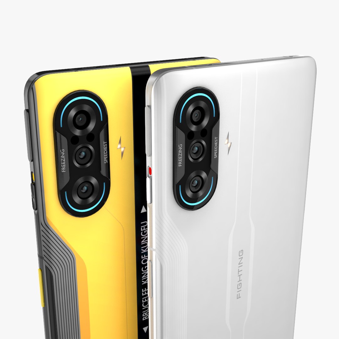 3D Xiaomi Redmi K40 Gaming Full Color - TurboSquid 1775020