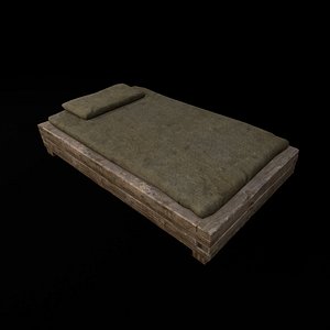 medieval bunk 3D model