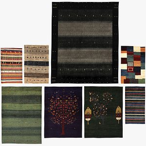 3D Carpet vista gabbeh vol 10 model