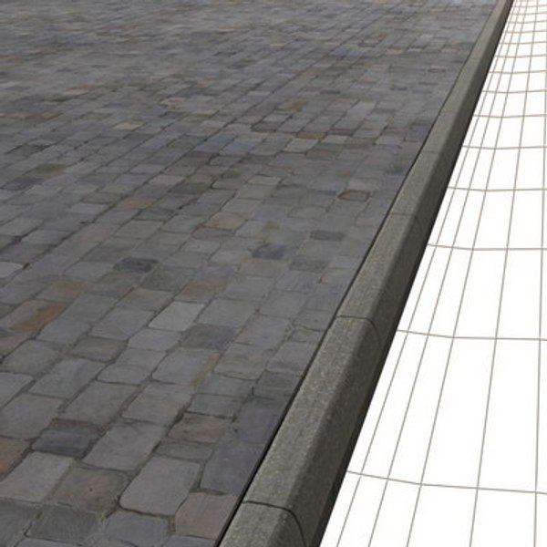 22 Sidewalks Resolution 3d Model   B14 